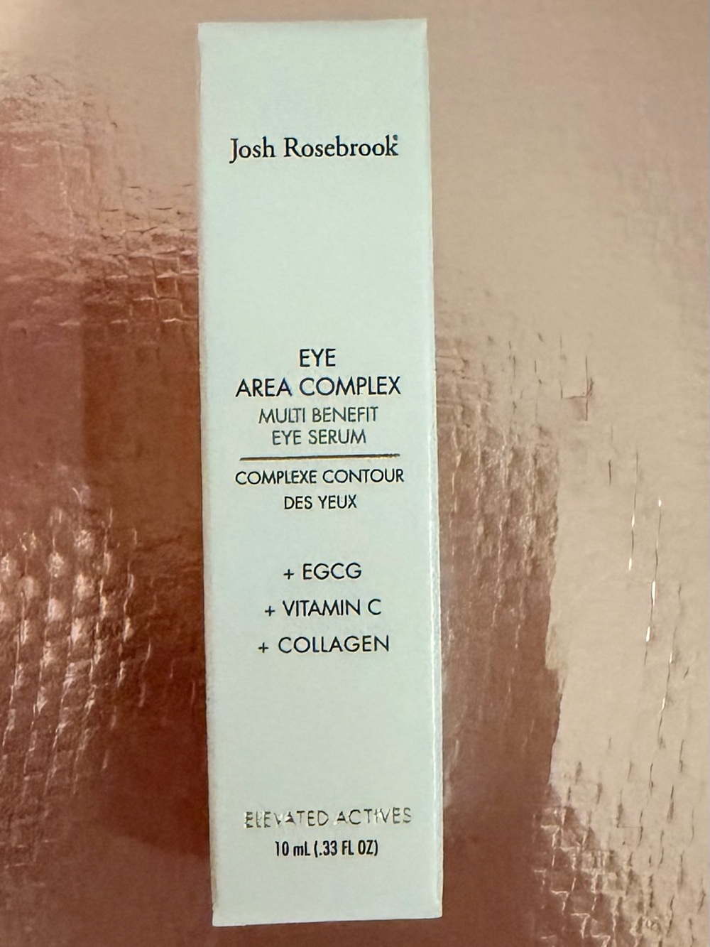 Josh Rosebrook Eye Area Complex Multi-Benefit Eye Serum BNIB 10ml/.33 fl oz